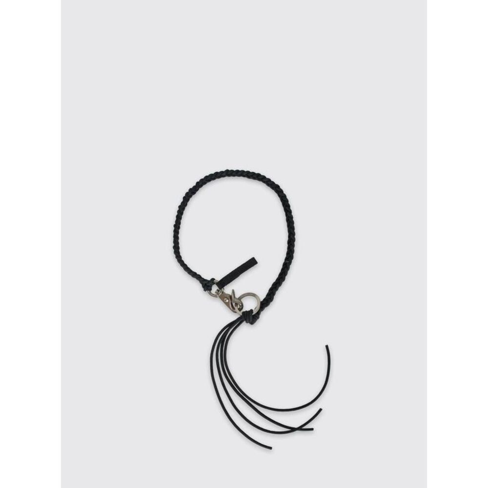 Our Legacy Men Braided Leather Rope Necklace Our Legacy